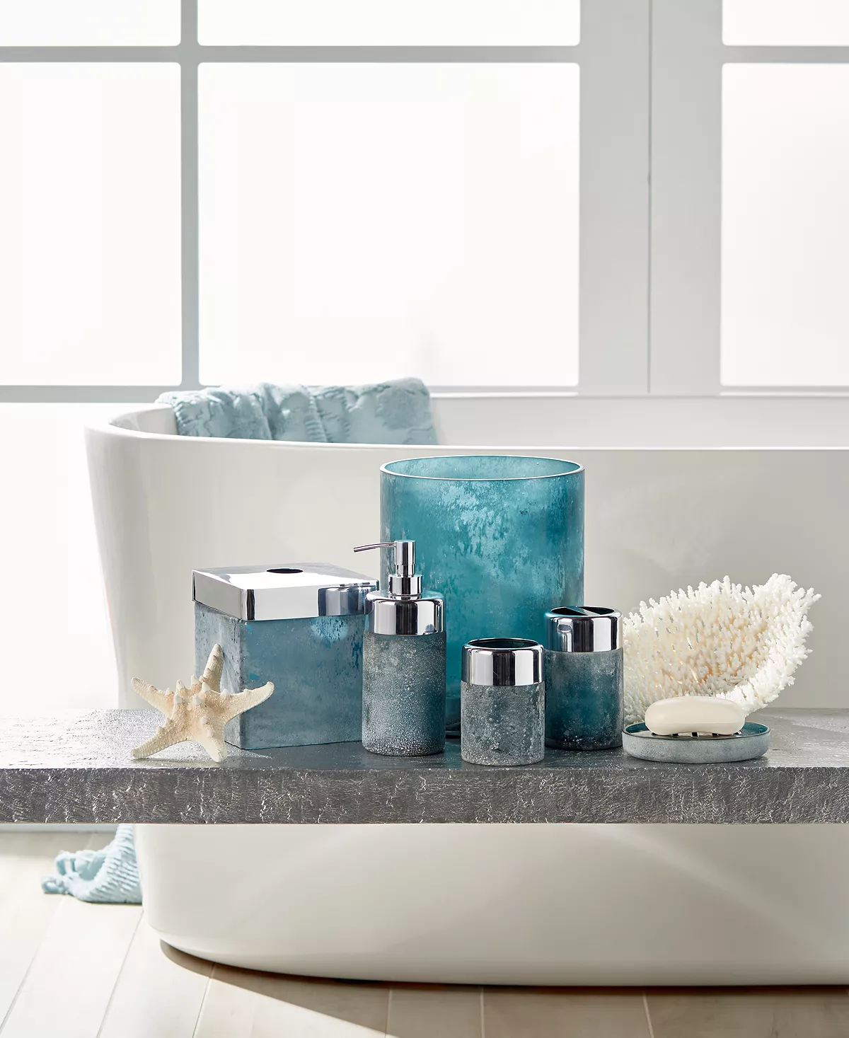 Michael Aram Ocean Reef Wastebasket 5 Michael Aram Ocean Reef Wastebasket - Image 5