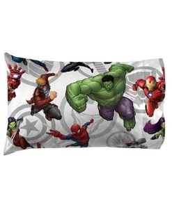 Disney Marvel Avengers 3-Pc. Twin Sheet Set -Hotel Collection Shop 11620207 fpx