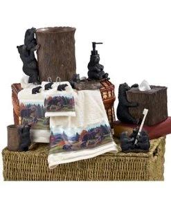 Avanti Black Bear Lodge Soap Dish -Hotel Collection Shop 11938882 fpx 2