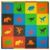 Tadpoles 16 Piece Foam Play Mat Set, Dinosaurs