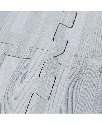 Tadpoles Xl 4 Pieces Foam Play Mat Set, Wood Textures 2 Tadpoles Xl 4 Pieces Foam Play Mat Set, Wood Textures - Image 2