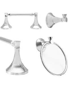 Arista Bath Products Lington 4-Pc. Set Chrome Finish