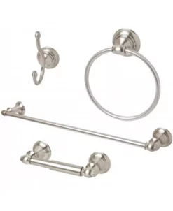 Arista Bath Products Highlander 4-Pc. Set Chrome Finish