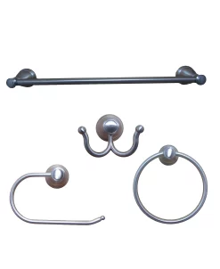 Arista Bath Products Castilla 4-Pc. Set Satin Nickel Finish