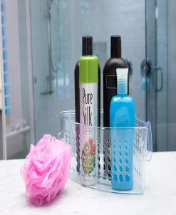 Kenney Suction Cup Corner Basket Shower Caddy