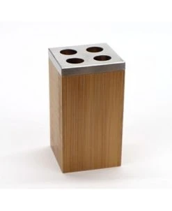 Redmon Since 1883 Bamboo 4 Piece Bathroom Accessory Set -Hotel Collection Shop 14469316 fpx