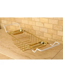 Kingston Brass Vintage Clawfoot Bath Tub Shelf -Hotel Collection Shop 14770408 fpx