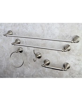 Kingston Brass Naples 18-Inch And 24-Inch Towel Bar Bathroom Accessory Set 2 Kingston Brass Naples 18-Inch And 24-Inch Towel Bar Bathroom Accessory Set - Image 2