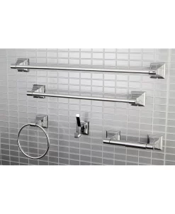 Kingston Brass Monarch 18-Inch And 24-Inch Towel Bar Bathroom Accessory Set In Polished Chrome 6 Kingston Brass Monarch 18-Inch And 24-Inch Towel Bar Bathroom Accessory Set In Polished Chrome -Hotel Collection Shop 14770445 fpx