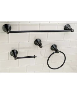 Kingston Brass American Classic 4-Piece Bathroom Accessory Set -Hotel Collection Shop 14770527 fpx