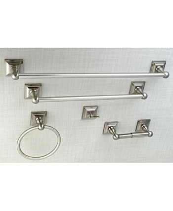Kingston Brass Serano 5-Pc. Bathroom Accessory Set 2 Kingston Brass Serano 5-Pc. Bathroom Accessory Set - Image 2