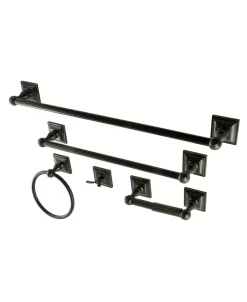 Kingston Brass Serano 5-Pc. Bathroom Accessory Set 8 Kingston Brass Serano 5-Pc. Bathroom Accessory Set -Hotel Collection Shop 14770556 fpx