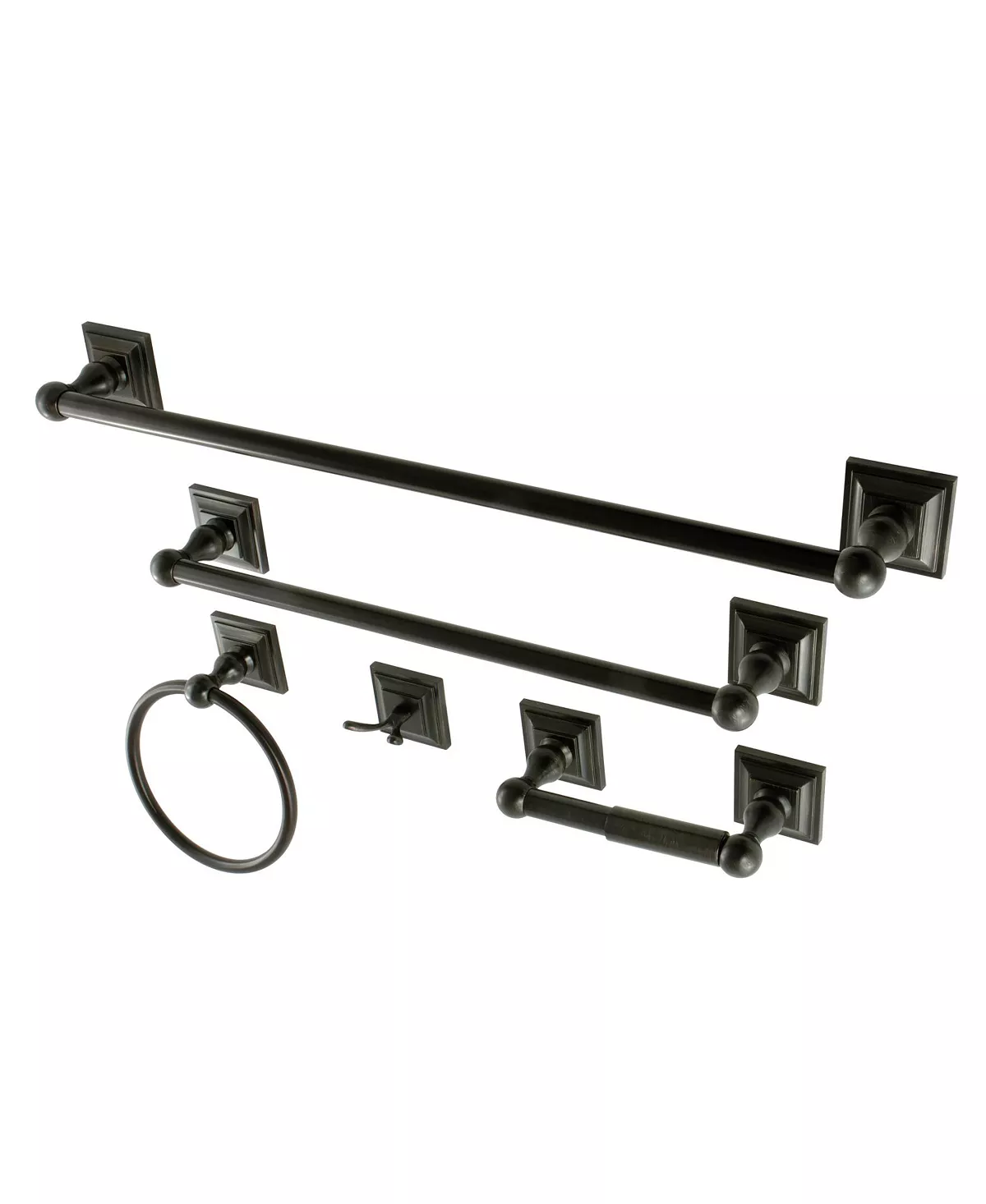 Kingston Brass Serano 5-Pc. Bathroom Accessory Set 3 Kingston Brass Serano 5-Pc. Bathroom Accessory Set - Image 3