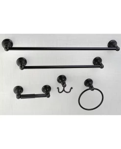 Kingston Brass Santa Fe 5-Pc. Bathroom Accessory Set -Hotel Collection Shop 14770565 fpx