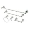 Kingston Brass Santa Fe 5-Pc. Bathroom Accessory Set In Polished Chrome