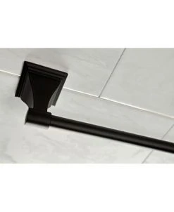 Kingston Brass Monarch 18-Inch And 24-Inch Towel Bar Bathroom Accessory Set In Black 11 Kingston Brass Monarch 18-Inch And 24-Inch Towel Bar Bathroom Accessory Set In Black -Hotel Collection Shop 14770602 fpx