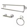 Kingston Brass 3-Pc. Bathroom Accessory Set In Brushed Nickel