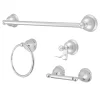 Kingston Brass Restoration 4-Pc. Bathroom Accessory Set In Polished Chrome