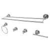 Kingston Brass Concord Mondern 5-Pc. Bathroom Accessory Set In Polished Chrome