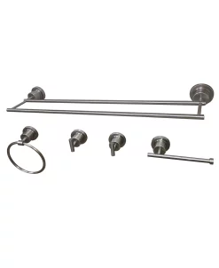 Kingston Brass Concord Mondern 5-Pc. Bathroom Accessory Set In Brushed Nickel