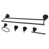 Kingston Brass Dual-Towel Bar 5-Pc. Bathroom Accessory Set In Oil Rubbed Bronze