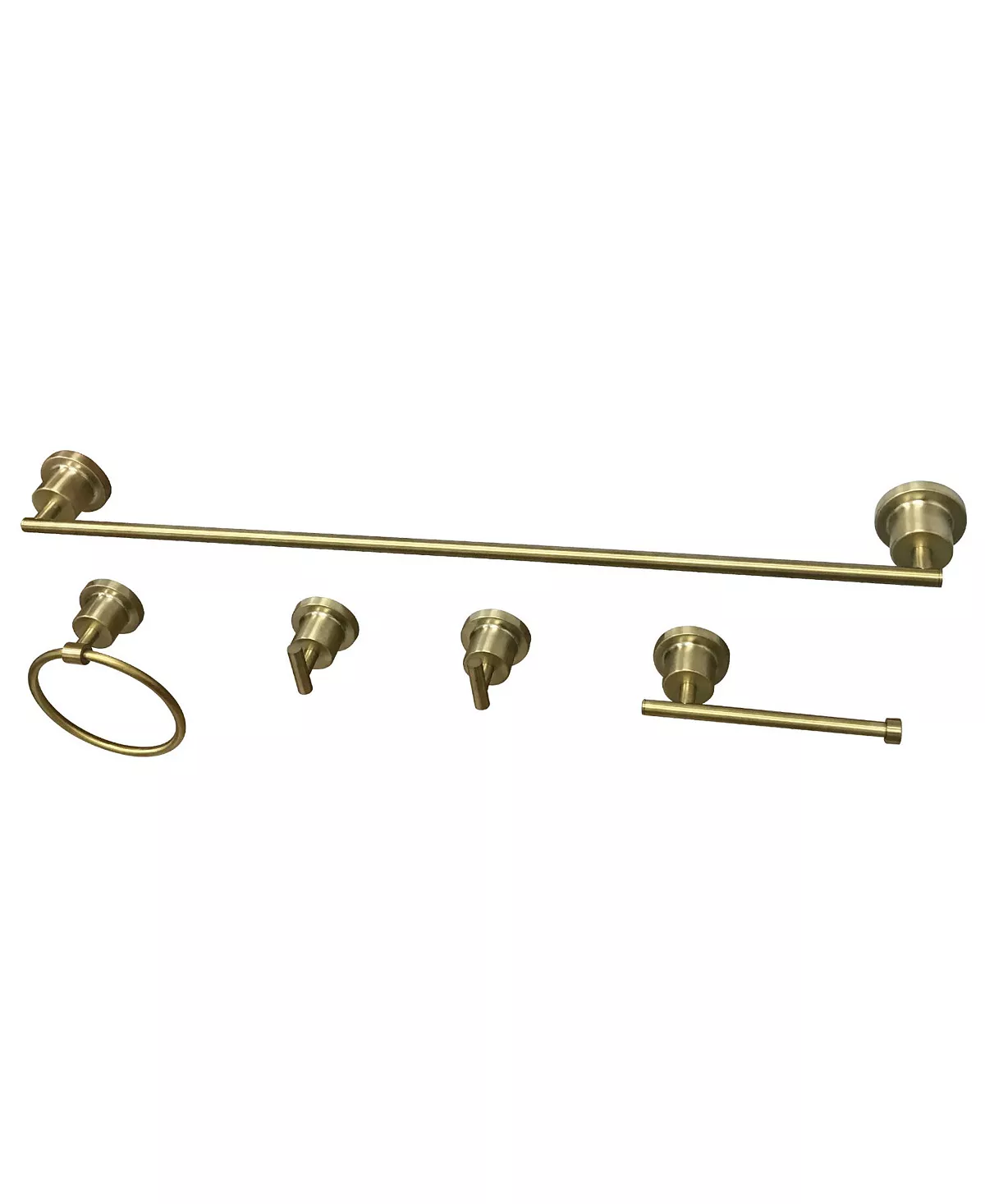 Kingston Brass Modern Concord 5-Pc. Bathroom Accessory Set 4 Kingston Brass Modern Concord 5-Pc. Bathroom Accessory Set - Image 4