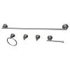 Kingston Brass 5-Pc. Bathroom Accessory Set In Brushed Nickel