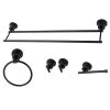 Kingston Brass Concord Dual-Towel Bar 5-Pc. Bathroom Accessory Set