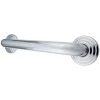 Kingston Brass Restoration 18-Inch X 1-1/4-Inch OD Decorative Grab Bar In Polished Chrome