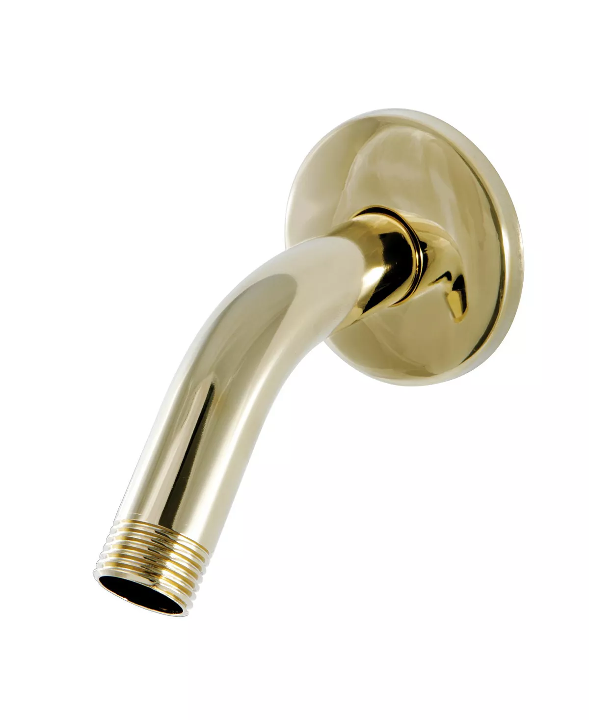Kingston Brass 6-Inch Shower Arm With Flange 3 Kingston Brass 6-Inch Shower Arm With Flange - Image 3