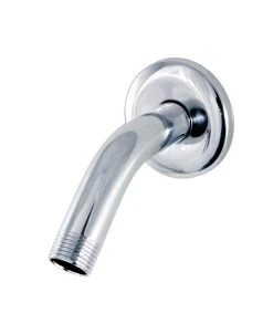 Kingston Brass 6-Inch Shower Arm With Flange In Polished Chrome