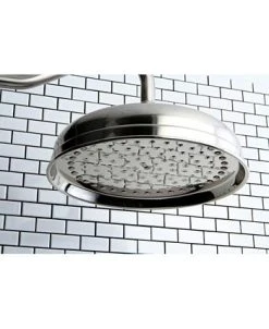 Kingston Brass Victorian 10-Inch OD Raindrop With 127 Water Channels In Brushed Nickel -Hotel Collection Shop 14771159 fpx