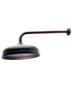 Kingston Brass Trimscape 10-Inch Shower Head With 17-Inch Shower Arm In Oil Rubbed Bronze