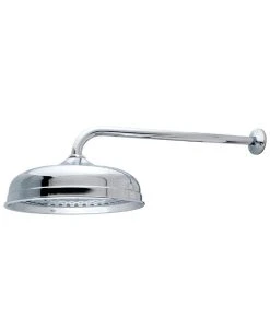 Kingston Brass Trimscape 10-Inch Shower Head With 17-Inch Shower Arm In Polished Chrome