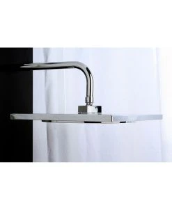 Kingston Brass Claremont 12-Inch X 12-Inch Square ABS/TPE Shower Head In Polished Chrome -Hotel Collection Shop 14771182 fpx