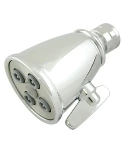 Kingston Brass Victorian Jet Spray Shower Head In Polished Chrome