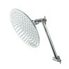 Kingston Brass Victorian Shower Head With Adjustable Shower Arm In Polished Chrome