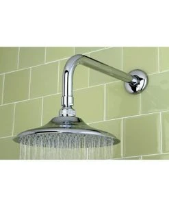 Kingston Brass Victorian Showerhead With Shower Arm In Polished Chrome 12 Kingston Brass Victorian Showerhead With Shower Arm In Polished Chrome -Hotel Collection Shop 14771367 fpx