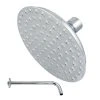 Kingston Brass Victorian Showerhead With Shower Arm In Polished Chrome
