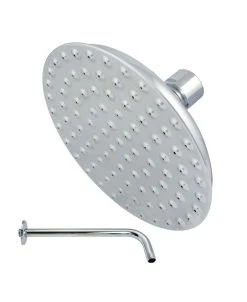 Kingston Brass Victorian Showerhead With Shower Arm In Polished Chrome