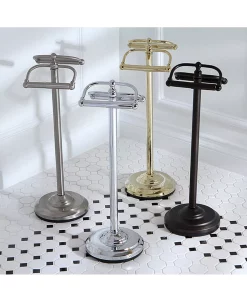 Kingston Brass Vintage Freestanding Toilet Paper Holder In Polished Chrome -Hotel Collection Shop 14771440 fpx