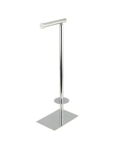 Kingston Brass Claremont Dual Freestanding Toilet Paper Stand In Polished Chrome