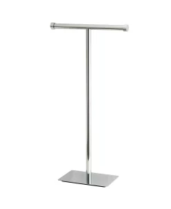 Kingston Brass Claremont Freestanding Toilet Paper Stand In Polished Chrome