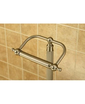 Kingston Brass Georgian Pedestal Toilet Paper Holder 2 Kingston Brass Georgian Pedestal Toilet Paper Holder - Image 2