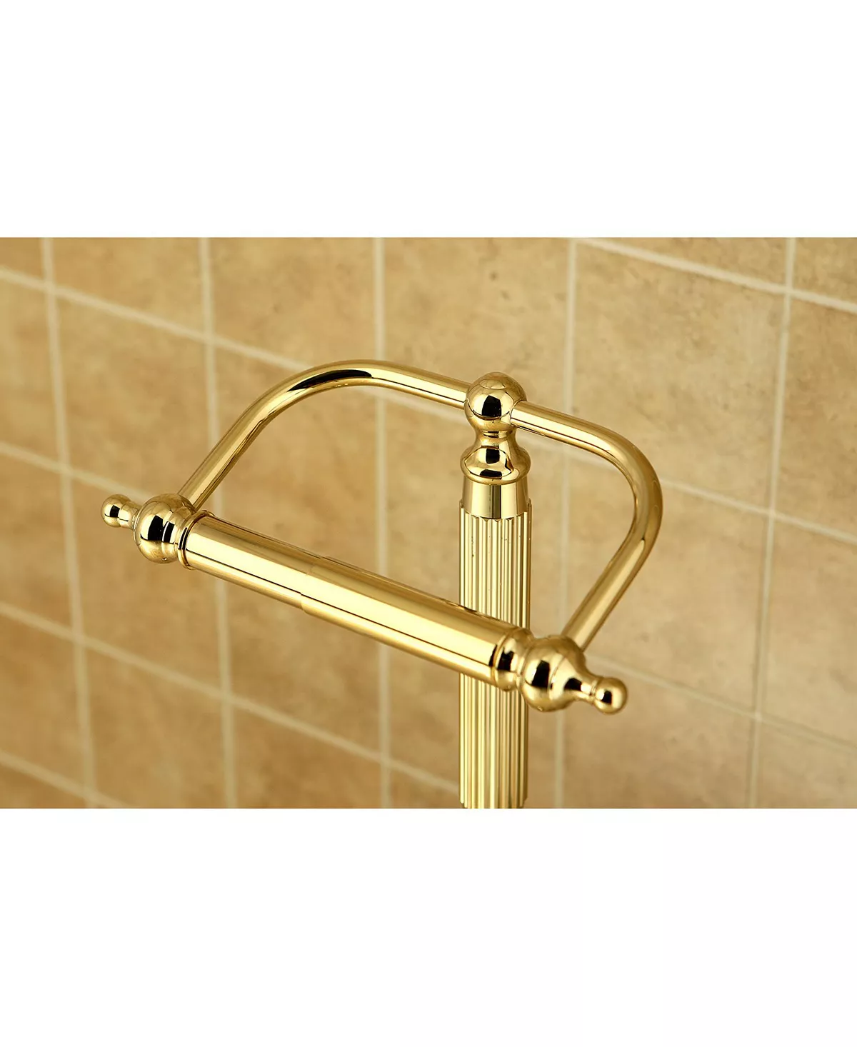 Kingston Brass Georgian Pedestal Toilet Paper Holder 6 Kingston Brass Georgian Pedestal Toilet Paper Holder - Image 6
