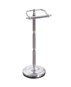 Kingston Brass Georgian Pedestal Toilet Paper Holder In Polished Chrome