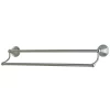 Kingston Brass Metropolitan 24-Inch Dual Towel Bar In Brushed Nickel