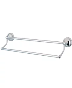Kingston Brass Vintage 24-Inch Dual Towel Bar In Polished Chrome
