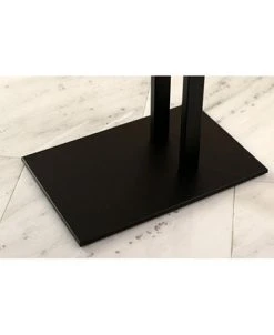 Kingston Brass Double L Shape Pedestal Towel Holder In Matte Black 7 Kingston Brass Double L Shape Pedestal Towel Holder In Matte Black -Hotel Collection Shop 14771508 fpx