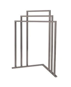 Kingston Brass L Shape 3-Tier Steel Construction Corner Towel Rack